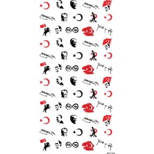 Artikel Atatürk Set Tırnak Dövmesi, Tırnak Tattoo, Nail Art, Tırnak Sticker