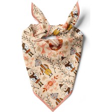 V57 Modabutik Geyik Desenli Bandana