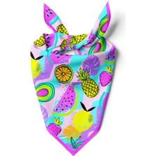 G99 Modabutik Meyve Desenli Kadın Bandana