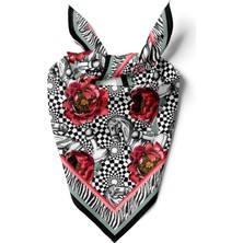 C76 Check Horse  Tasarımlı Bandana DG12082