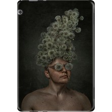 Adasena Huawei Mediapad T5 10.1" Kılıf Tablet Için Desenli Silikon Kapak - Dandelion