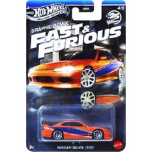 Hot Wheels Silver Series  Fast & Furious Nissan Silvia S15 HNR88 JBY48