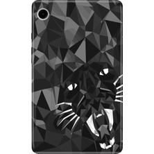 Adasena Samsung Galaxy Tab A9 SM-X110 8.7" Kılıf Tablet Için Desenli Silikon Kapak - Kaplan Prizma