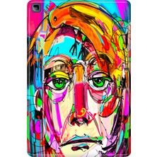 Adasena Honor Pad X8 10.1" Kılıf Tablet Için Desenli Silikon Kapak - Çağdaş Tasarım