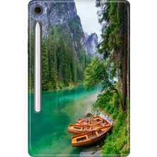Adasena Samsung Galaxy Tab S10 Lite SM-X400 10.9" Kılıf Tablet Için Desenli Silikon Kapak - Doğa Harikası