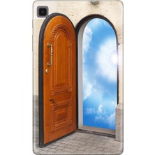 Adasena Samsung Galaxy Tab A7 Lite SM-T220 Kılıf Tablet Için Desenli Silikon Kapak - Paradise