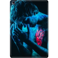 Adasena Honor Pad X8 10.1" Kılıf Tablet Için Desenli Silikon Kapak - Aşk Acısı