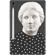 Adasena Samsung Galaxy Tab S10 Lite SM-X400 10.9" Kılıf Tablet Için Desenli Silikon Kapak - Humangirl