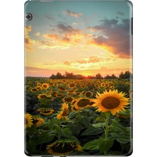 Adasena Huawei Mediapad T5 10.1" Kılıf Tablet Için Desenli Silikon Kapak - Farm