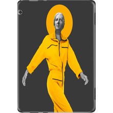 Adasena Huawei Mediapad T5 10.1" Kılıf Tablet Için Desenli Silikon Kapak - Poparthuman