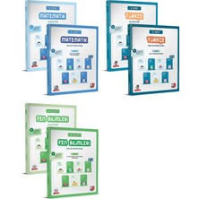 3D Yayınları 3D 2026 6. Sınıf Matematik + Türkçe + Fen Ek Sınıf Içi Kitabı + Çalışma Kitabı Seti 6 Kitap