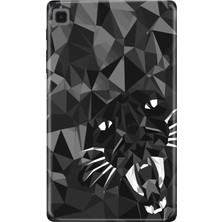 Adasena Samsung Galaxy Tab S6 Lite SM-P610 10.4" Kılıf Tablet Için Desenli Silikon Kapak - Kaplan Prizma