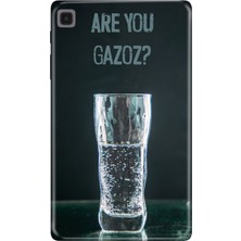 Adasena Samsung Galaxy Tab A7 Lite SM-T220 Kılıf Tablet Için Desenli Silikon Kapak - Motto