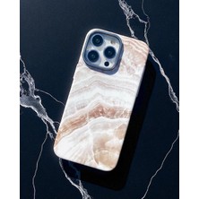Kılıf House Iphone Uyumlu Premium Marble Gizli Magsafe Destekli Kılıf