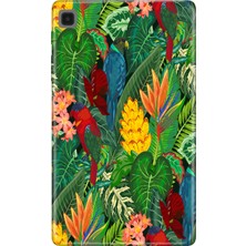 Adasena Samsung Galaxy Tab A7 Lite SM-T220 Kılıf Tablet Için Desenli Silikon Kapak - Phuket