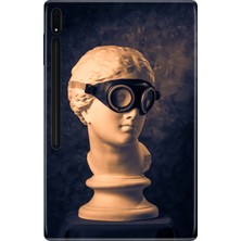 Adasena Samsung Galaxy Tab S10 Ultra SM-X920 14.6" Kılıf Tablet Için Desenli Silikon Kapak - Heykeltema