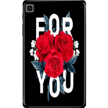 Adasena Samsung Galaxy Tab A7 Lite SM-T220 Kılıf Tablet Için Desenli Silikon Kapak - For You