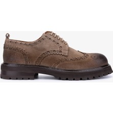 Valmenti Erkek Hakiki Deri Bej Süet Casual Ayakkabı 1171 263-03 Erk Ayk SK25-26 Bej Suet