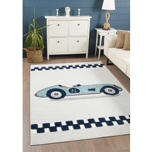 Venucci Home & Living Quincey Bukleli Renkli Yumuşak Peluş Çocuk Odası Halı Bebek Odası Genç Odası Halısı