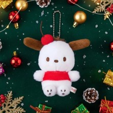Miniso Sanrio Lisanslı  Kiraz Koleksiyonu Peluş Anahtarlık - Çanta Süsü Pochacco