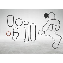 Wender Mercedes Yağ Filtre Kütük Contası OM654 OM656 [W205 W213 W222 W177 W247 H247 X247 W206 W223 SPR907/910 VITO447]