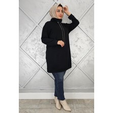 Pys Giyim Kadın Bağ Ipi Detaylı Tesettür Tunik