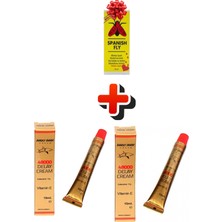 Deadlys Sharks 48000 Gecikstirici Krem 2 Kutu 15ML Orjinal+kadıns isteks a arsttırıcı Damla