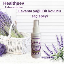 Healthsev Lavanta Yağlı Bit Kovucu Saç Bakım Spreyi 100 ml