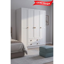 PlatinReyon Bohem 6 Kapak 2 Çekmece Aynalı Mdf Kapak