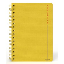 Melimelek Çizgili Defter Sarı (Bez Ciltli) - Ceyda Düvenci