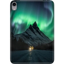 Adasena iPad Mini 6.nesil 8.3" Kılıf Tablet Için Desenli Silikon Kapak - Kuzey Işıkları