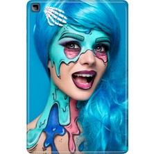 Adasena Honor Pad X8 10.1" Kılıf Tablet Için Desenli Silikon Kapak - Zombi Portre