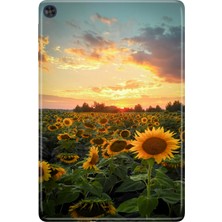 Adasena Huawei Matepad T10S-4 10.1" Kılıf Tablet Için Desenli Silikon Kapak - Farm