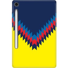Adasena Samsung Galaxy Tab S10 Lite SM-X400 10.9" Kılıf Tablet Için Desenli Silikon Kapak - Sharpcolor