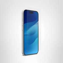 cayk, iPhone 16 Pro ile Uyumlu 2'li Paket Tam Kapsama Koruma Camı Şeffaf