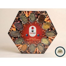 12'li Baharat Seti [safran,nane,kekik,pulbiber,zerdeçal,acıtozbiber,kişniş,biberiye,sumak,karabiber,osmanlıbahart,kimyon] 100GR