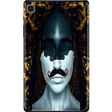 Adasena Samsung Galaxy Tab A7 Lite SM-T220 Kılıf Tablet Için Desenli Silikon Kapak - No Filter