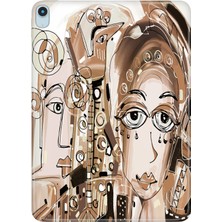 Adasena iPad Air M2 11" 6.nesil MUWC3TU/A Kılıf Tablet Için Desenli Silikon Kapak - Karmasuratlar