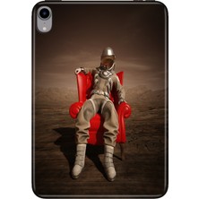 Adasena iPad Mini 6.nesil 8.3" Kılıf Tablet Için Desenli Silikon Kapak - Uzayın Sahibi