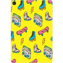 Adasena Huawei Matepad T10S-4 10.1" Kılıf Tablet Için Desenli Silikon Kapak - Kay Kay