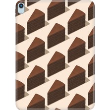 Adasena iPad Air M3 Wi-Fi 13" Kılıf Tablet Için Desenli Silikon Kapak - 3D Çikolata
