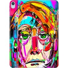 Adasena iPad Air M2 11" 6.nesil MUWC3TU/A Kılıf Tablet Için Desenli Silikon Kapak - Çağdaş Tasarım