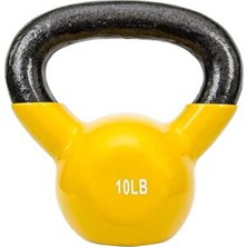  health & fitness vinil kaplamalı kettlebell, güç ağırlık antrenmanı ve savurma egzersizi ıçin