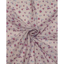 Sardo Kumaş Çiçek Desenli Dijital Baskılı Keten Kumaş / En 1,50 cm - Elbise , Perde ve Kırlent