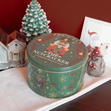 Sarkap Home Nutcracker Dekoratif Metal Saklama Kutusu - Yeşil