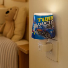 Ykc Hot Wheels Abajur Gece Lambası - Mavi