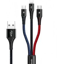 Storemax Mc Dodo 3in1 Data- Şarj Kablosu