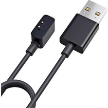 Bilişim Aksesuar Siyah Xiaomi Mi Band 7 Pro USB Şarj Kablosu