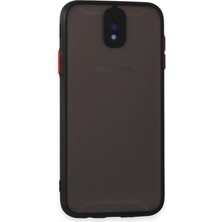 Eco Port Samsung Galaxy J7 Pro / J730 Kılıf Montreal Silikon Kapak - Siyah
