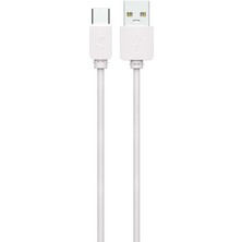 Bilişim Aksesuar Beyaz Z-39 Type-C Kablo